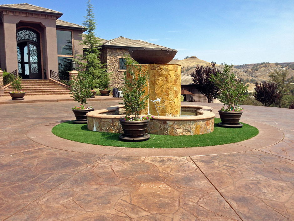 Grass Turf Saint Joseph, Missouri Paver Patio, Front Yard Landscape Ideas