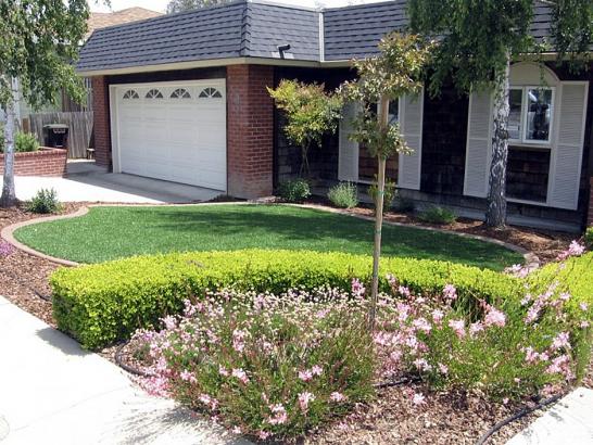 Faux Grass Sioux Falls, South Dakota Landscape Rock, Front 