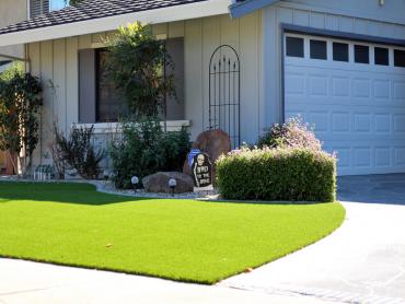 Artificial Grass Photos: Artificial Grass Installation Edmond, Oklahoma Design Ideas, Front Yard Landscaping Ideas