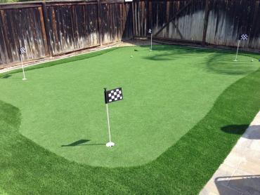 Artificial Grass Photos: Artificial Turf Installation Anchorage, Alaska Putting Green Grass, Small Backyard Ideas