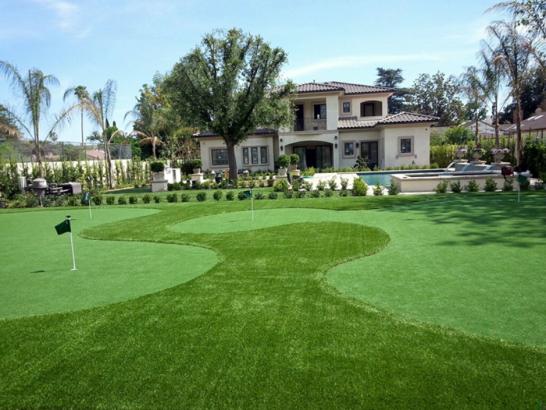 Artificial Grass Photos: Fake Lawn Pittsburg, California Putting Green Flags, Front Yard Design