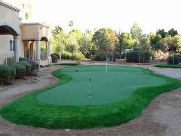 Artificial Grass Photos: Installing Artificial Grass Gresham, Oregon Outdoor Putting Green, Backyard Landscaping Ideas