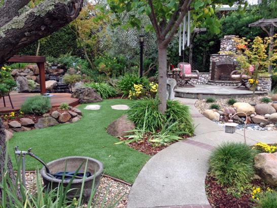 Artificial Grass Photos: Plastic Grass Weston, Florida Paver Patio, Backyard Landscape Ideas