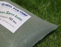Green Sand Synthetic Grass